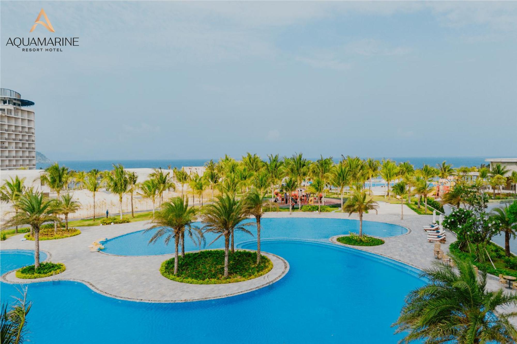 Aquamarine Beachfront Resort & Spa Cam Ranh Exterior foto